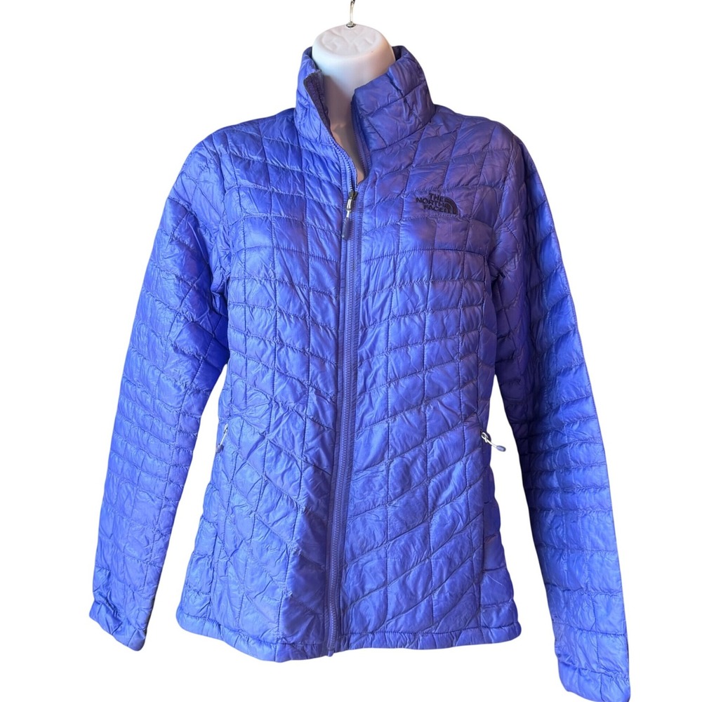 The North Face ThermoBall Quilted Jacket Purple Women's Size Small
